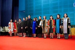 ร่วมพิธีการฝึกซ้อมใหญ่พิธีพระราชทานปริญญาบัตร ประจำปี พ.ศ. 2569